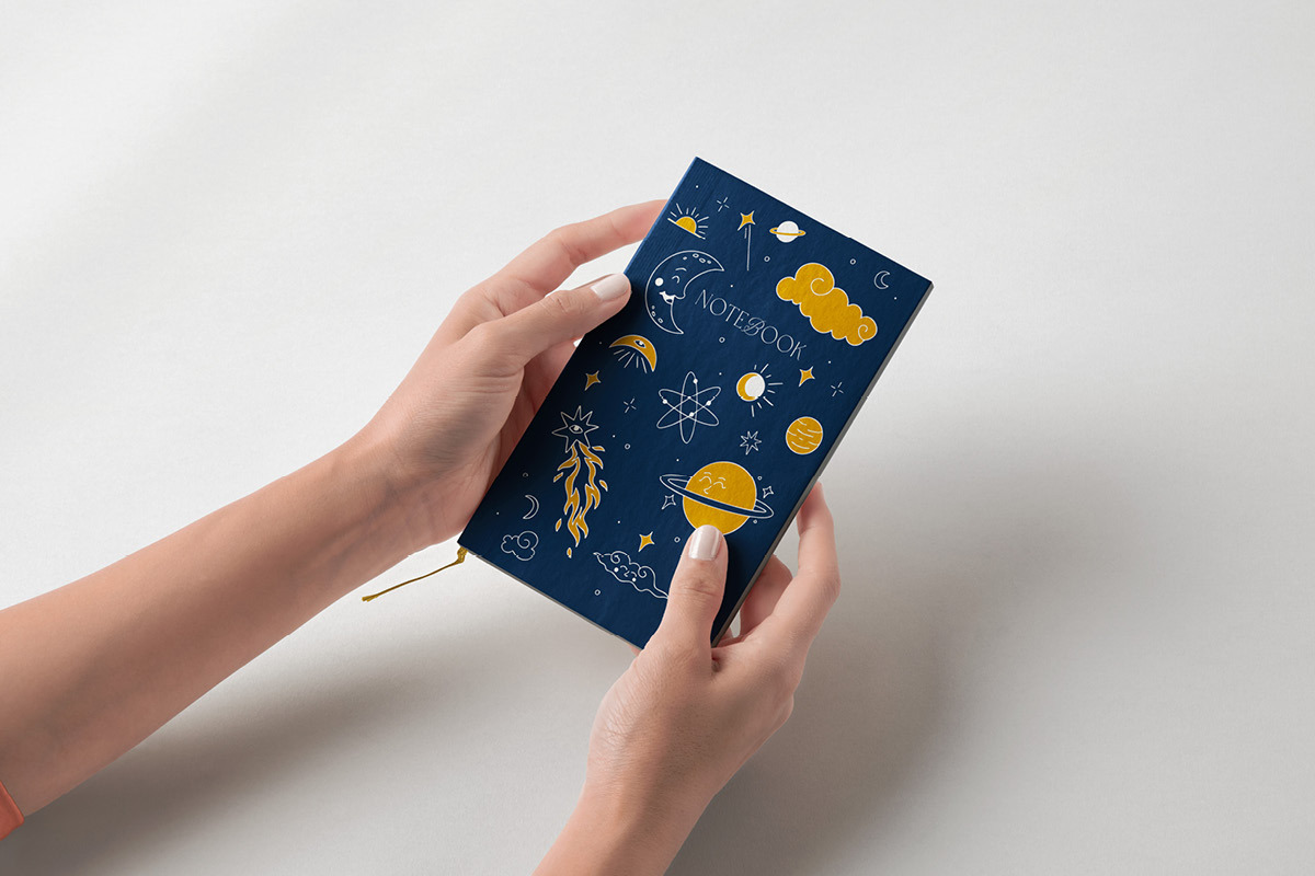 Celestial Dreams – Cosmic Vectors, a Decorative Illustration by Creative Wannabe (Photo 7 of 7)