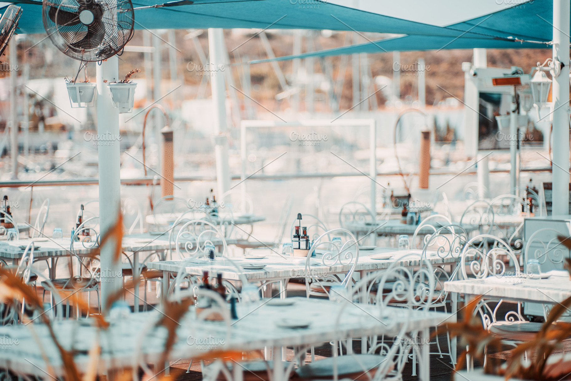 Seaside Restaurant by Marina, an Industrial Photo by SkyNext