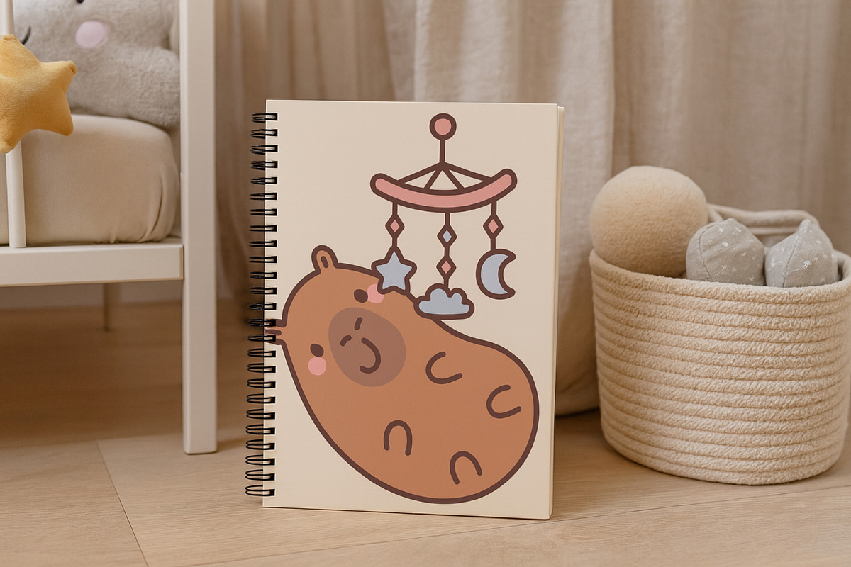 Capybara Sleep Clipart Set, an Animal Illustration by Palau (Photo 6 of 10)