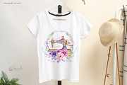 SEWING WATERCOLOR CLIPART, an Illustration by CaraulanStore (Thumbnail 3 of 8)