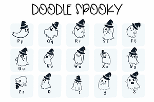 Doodle Spooky Halloween Fonts