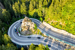 Kreuzfelsenkurve a hairpin turn in stock photo containing germany and road, a Nature Photo by Leonid Andronov