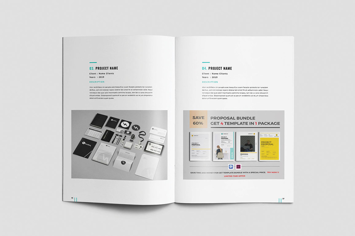 Graphic Design Portfolio, a Brochure Template by Occy Design (Photo 19 of 27)