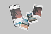 Realistic Social Media Mockup PSD, an Advertising Mockup by MA-KING_ART (Thumbnail 3 of 5)