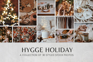 Hygge Holiday Styled Photo Bundle