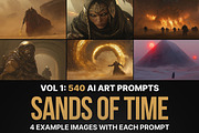 540 Prompts For The Sands Of Time, an Illustration by Sevenstyles (Thumbnail 1 of 14)