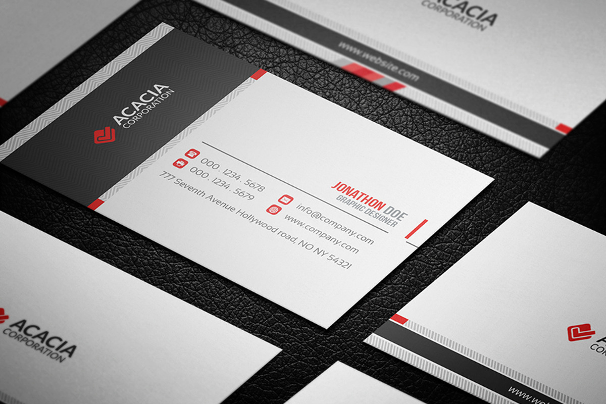 Simple Business Card, a Business Card Template by DesignGhar (Photo 3 of 3)