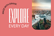 Dravik | Minimal Sans Serif Font, a Sans Serif Font by Artdez (Thumbnail 2 of 3)