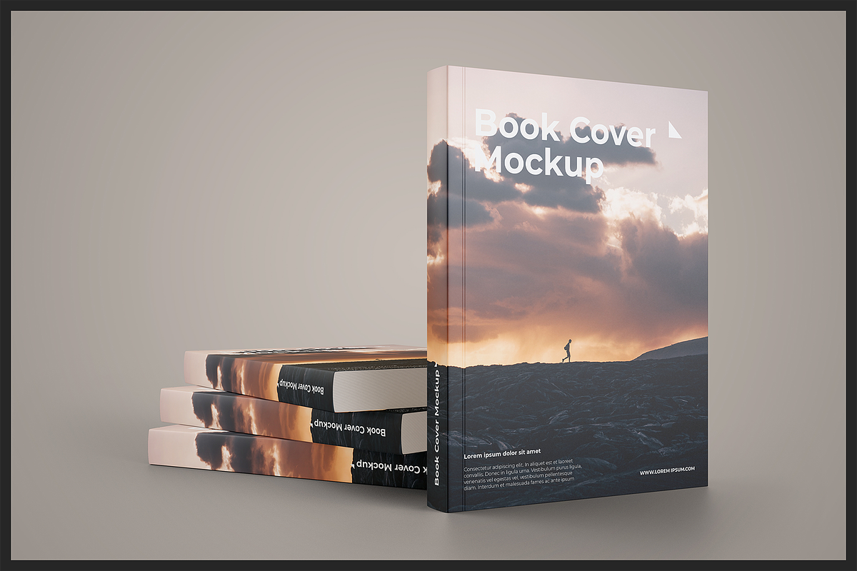 Softcover Book Mockup - 9 PSD Files, a Books & Magazine Mockup by Muhazdinata (Photo 4 of 11)