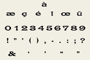 Sharp Wedge Serif Typeface, a Serif Font by Century Library (Thumbnail 4 of 6)