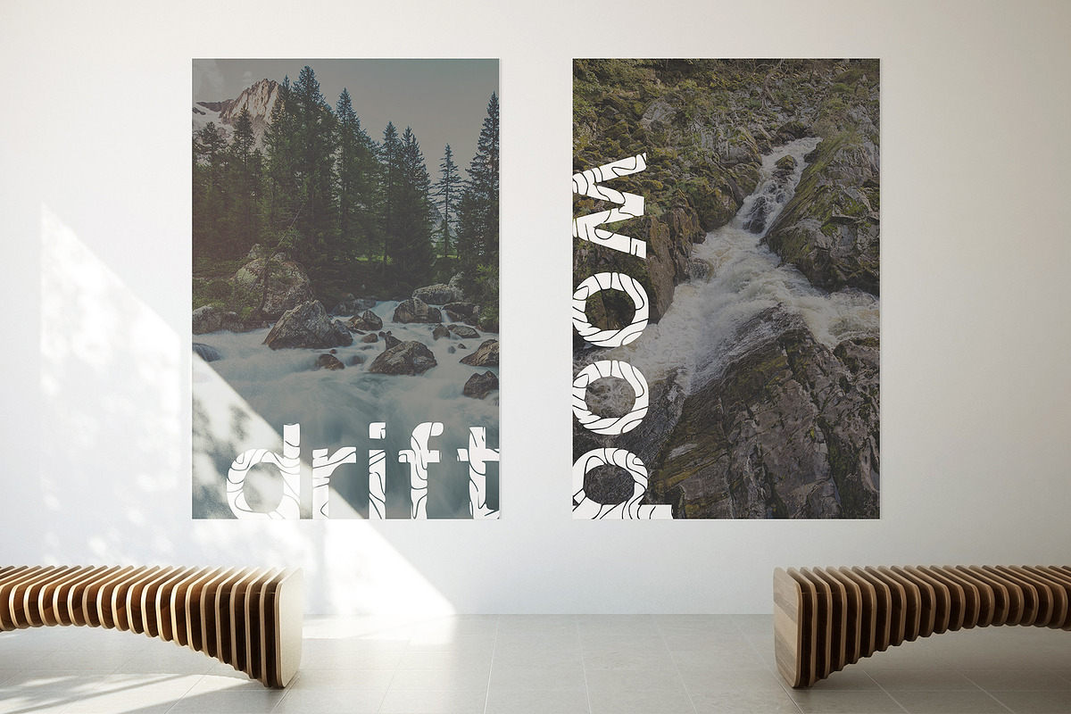 Driftwood Font preview 3