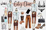 City Chic Clip Art Set, an Object Illustration by creativeDi (Thumbnail 2 of 3)