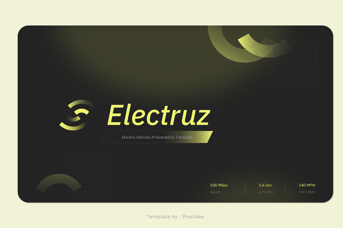 Electric Vehicles PowerPoint, a Presentation Template by Pixslides (Photo 3 of 7)