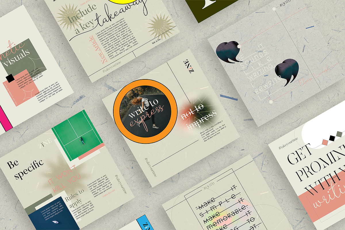 TYPEW(R)IGHTER INSTAGRAM TEMPLATE, a Social Media Template by maaariabouvier (Photo 8 of 9)