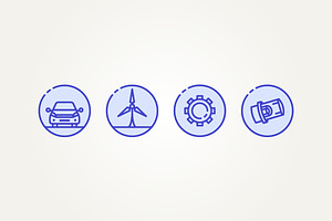 factory equipment providers line art, an Outline Icon by Blazybone