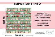 Bookish Christmas Seamless Pattern, a Pattern Graphic by Coastal 5 Designs (Thumbnail 3 of 3)