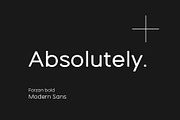 Forzan - Sans Serif Typeface, a Sans Serif Font by Mytype Studio (Thumbnail 3 of 10)