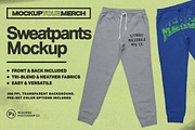 Sweatpants Merch Mockup, a Merchandise Mockup by Brent Galloway (Thumbnail 1 of 5)