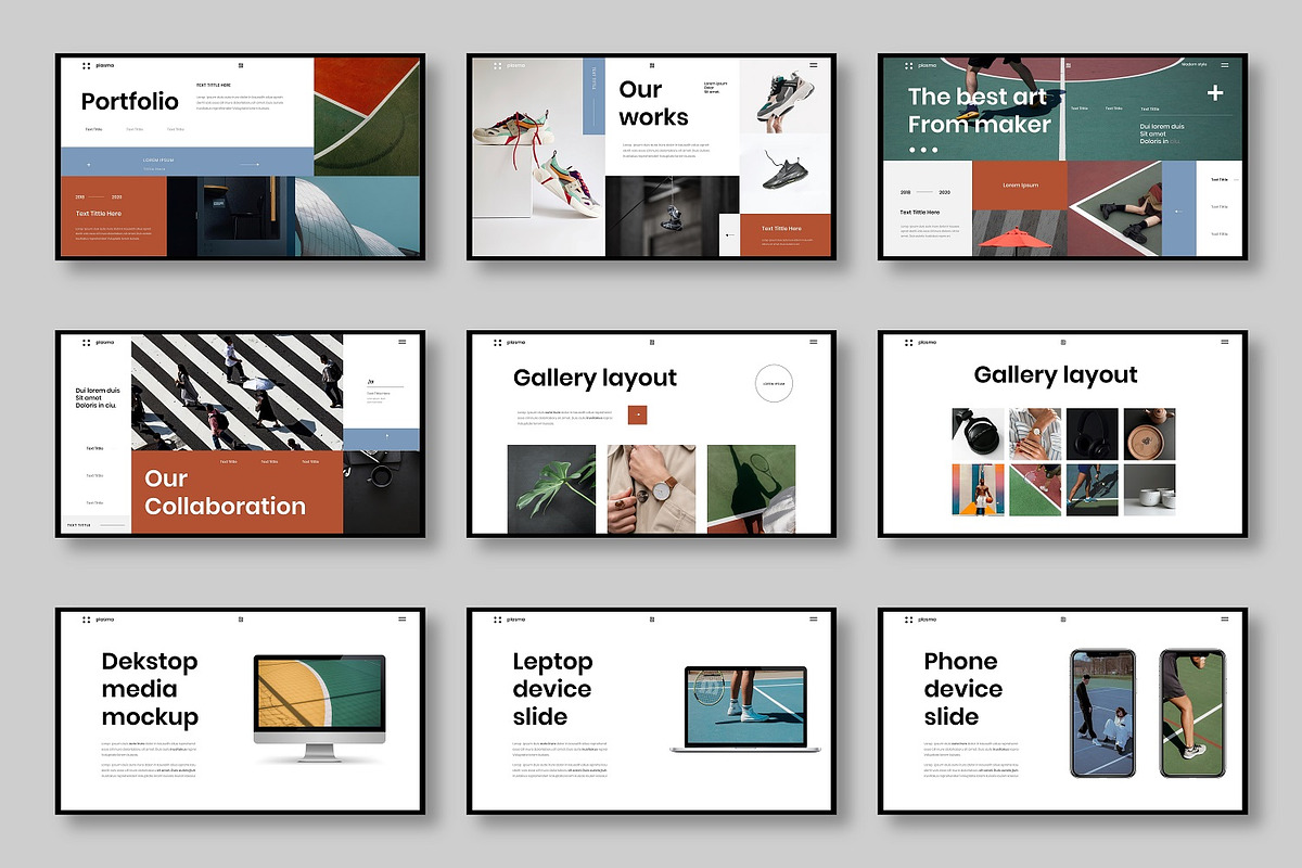 Plasma - Business Google Slide, a Presentation Template by Dens Creative Studio (Photo 4 of 6)