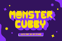 Monster Cubby Font