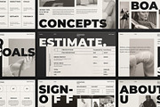 Brand Proposal Presentation Template, a Presentation Template by ArtisanaAura (Thumbnail 3 of 14)