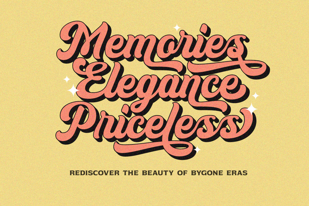 Vintage Genial | Variables Script, a Script Font by Typeskets (Photo 5 of 13)