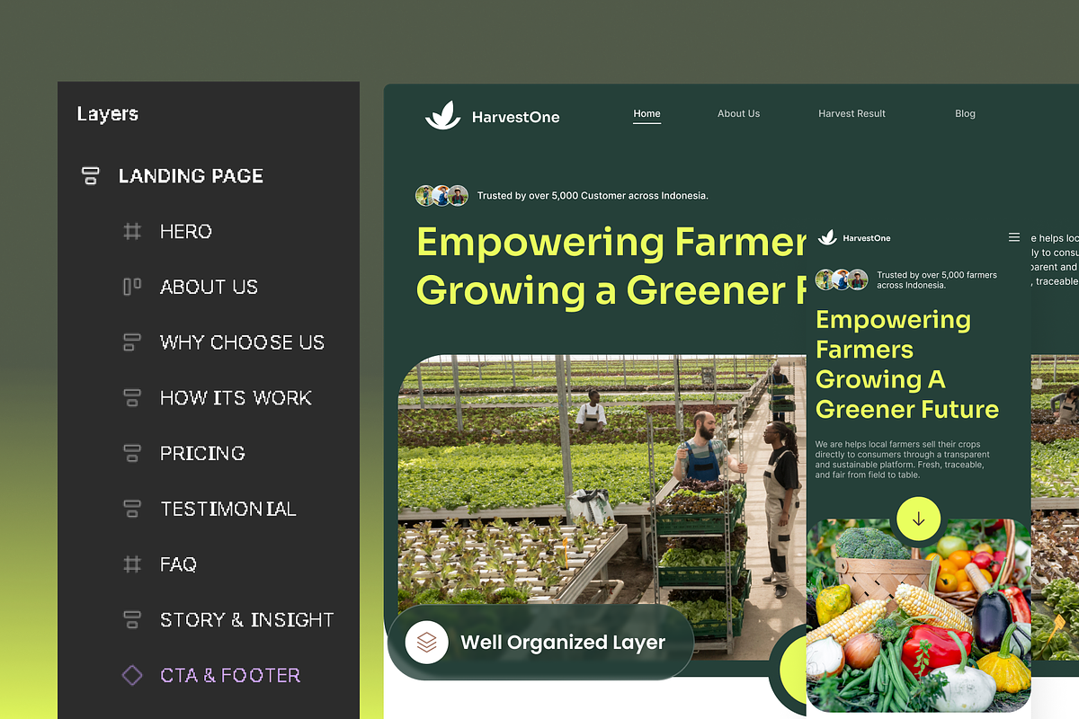 HarvestOne - Agriculture preview 2