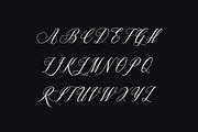 Katherina Marceline Calligraphy Font, a Handwritten Font by UICreative (Thumbnail 7 of 13)
