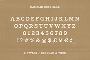 Ramblin Rose - Western Font Trio, a Handwritten Font by Davide Bassu (Thumbnail 8 of 9)