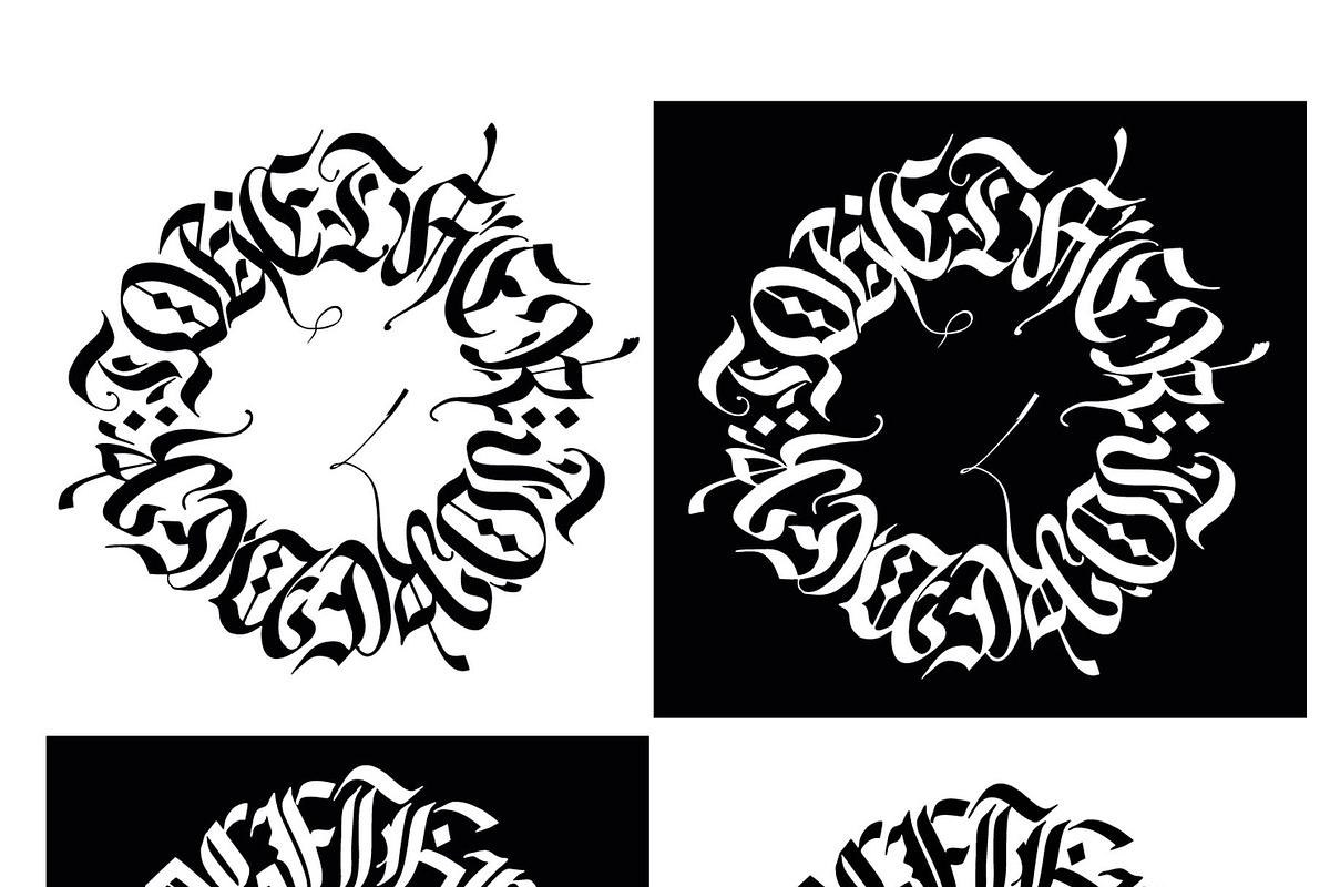 Together forever. Gothic Calligraphy, a Decorative Illustration by Live line (Photo 5 of 8)
