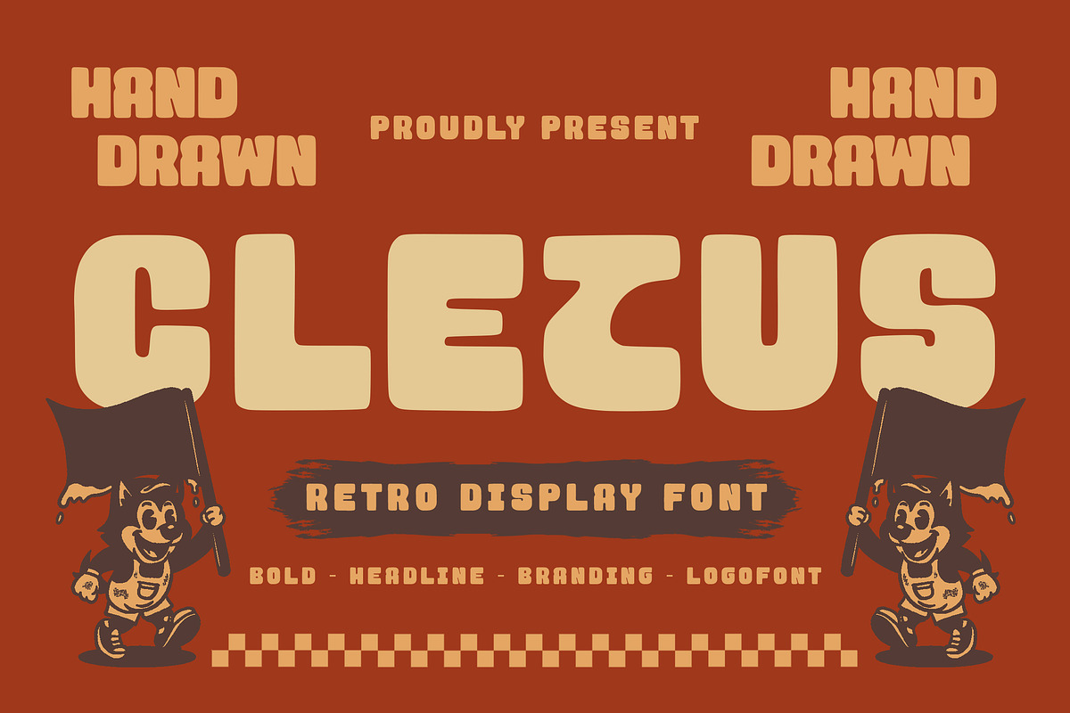 Cletus - Display Font, a Sans Serif Font by MERCI STUDIO (Photo 1 of 8)