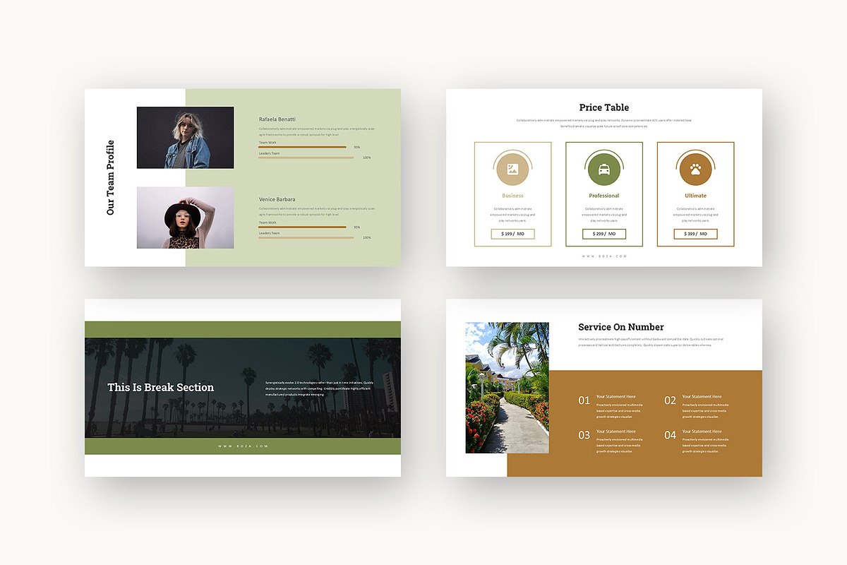 Boza : Garden Design Google Slides, a Presentation Template by Punkl Camp (Photo 5 of 16)