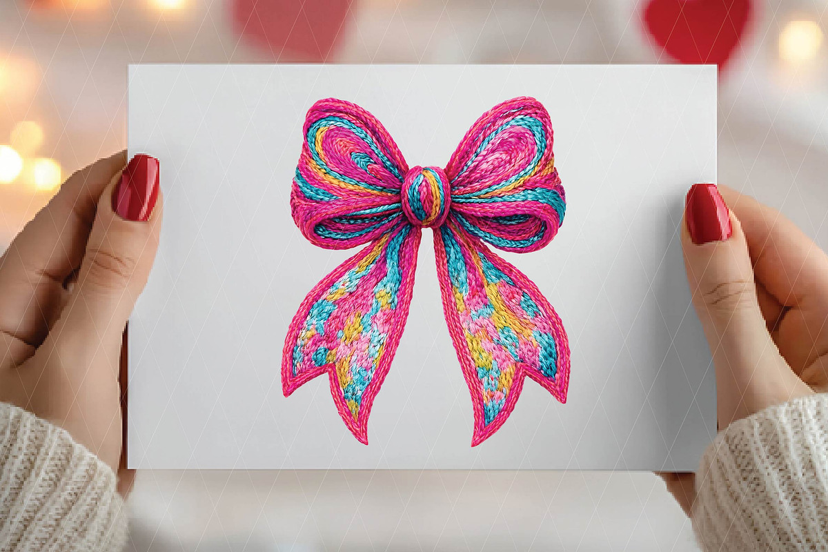 Bow With Rabbit Ears For Easter, an Illustration by DreamPrint404 (Photo 3 of 7)