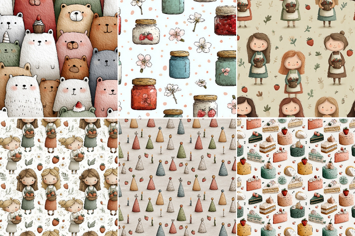 Strawberry Clipart Berry Firth Birth, a Decorative Illustration by Nicole Branger Art (Photo 12 of 26)