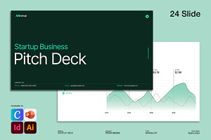 Startup Business Pitch Deck Template, a Presentation Template by Templeste