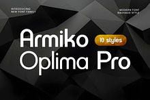 Armiko Oplima Pro Family Font