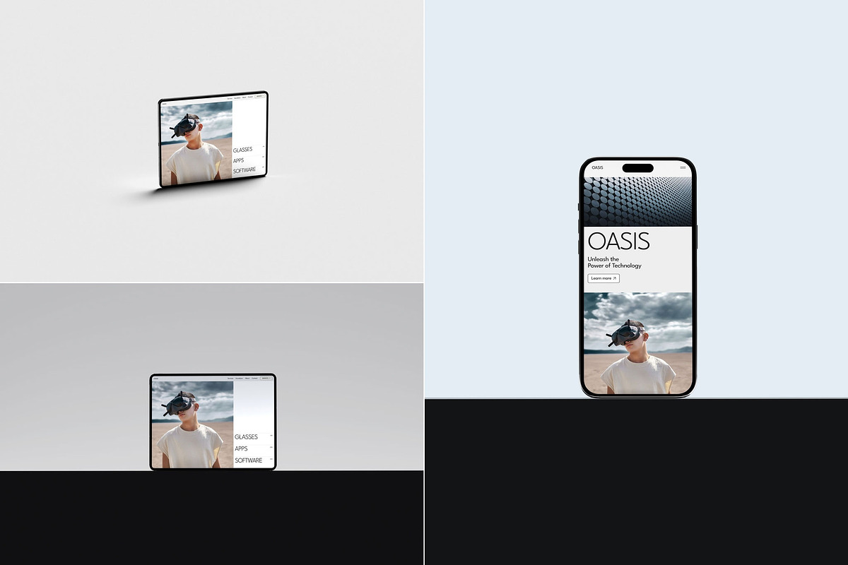 Oasis Multi-Device Mockup Collection, a Mac Mockup by Mockup Line (Photo 8 of 11)