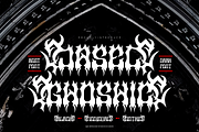 Jasel Ghoshic - Blackletter Font, a Blackletter Font by QR Design Studio (Thumbnail 1 of 8)