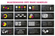 Chalkboard Minimal PPT Template, a Presentation Template by Blixa 6 Studios (Thumbnail 2 of 8)