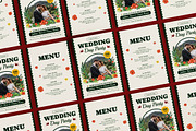 Flowrist Couple Wedding Invitation, an Invitation Template by iDoodle Studio (Thumbnail 4 of 4)