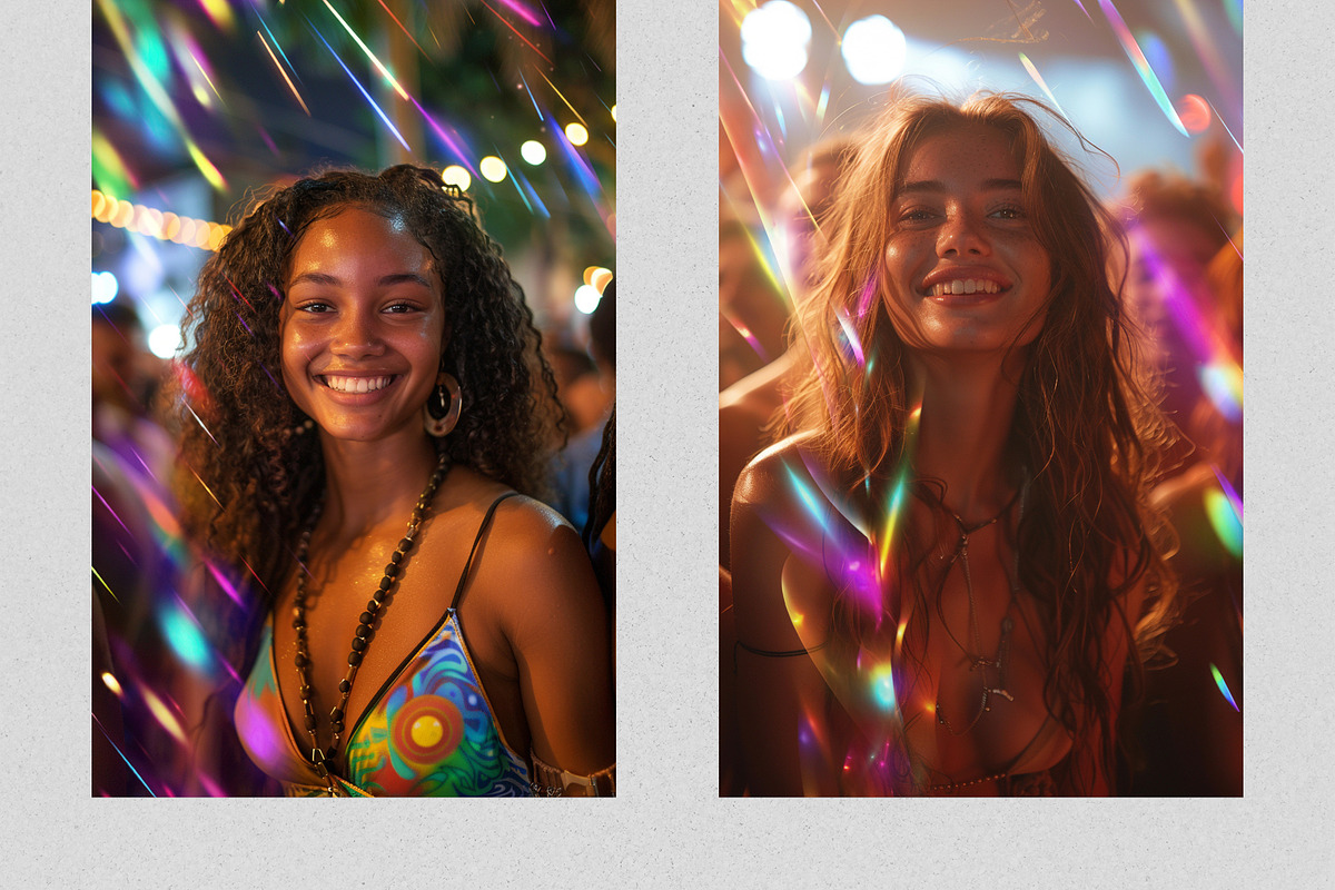 Kaleidoscopic Light Streams Overlays, a Brushes & More by PhotoSpirit (Photo 2 of 8)