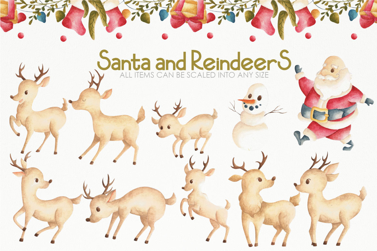 Deer Christmas, a Graphic by Lunabi (Photo 2 of 9)