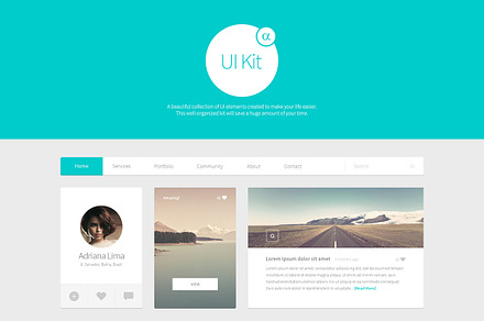 Alpha UI Kit