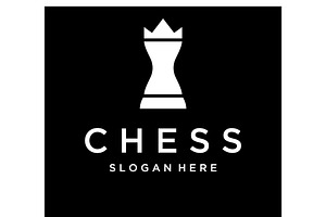 Chess strategy game logo, a Branding & Logo Template by LOGOCREATIVE
