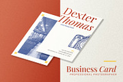 Vintage Photography - Business Card, a Business Card Template by VUNIRA (Thumbnail 1 of 3)