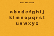 Basic Bold by Eric Pond Designs, a Sans Serif Font by Eric Pond Designs (Thumbnail 5 of 6)