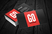 GO Business Card, a Business Card Template by Rafael Oliveira (Thumbnail 1 of 4)