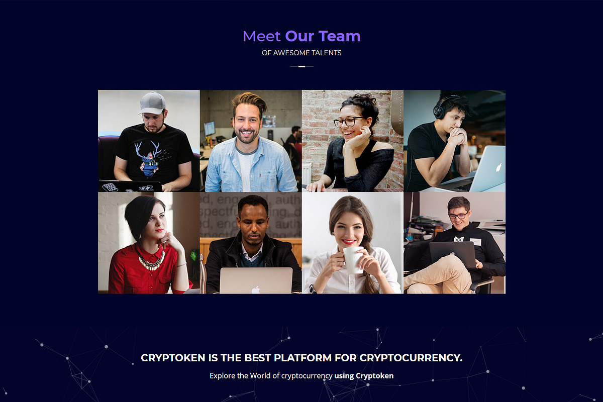 Cryptoken - Cryptocurrency WP Theme, a WordPress Template by ThemesRain