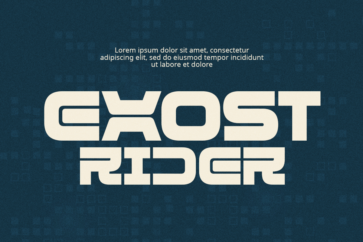 Exos - Black Urban Font, a Sans Serif Font by Grontype (Photo 2 of 8)