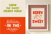 Strawberry Cheescake - Font Duo, a Handwritten Font by SaktiAvellin (Thumbnail 6 of 8)